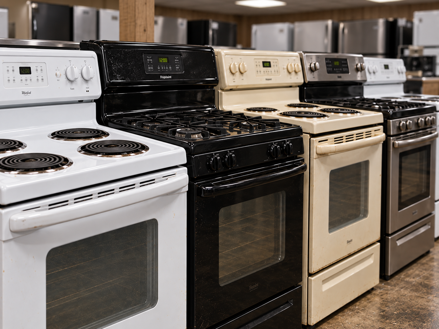 Used stoves ranges and ovens for sale in Stevens Point Wisconsin
